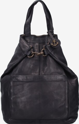 Harbour 2nd Backpack in Black: front