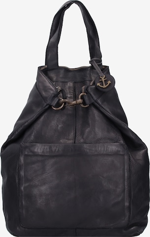 Harbour 2nd Backpack in Black: front