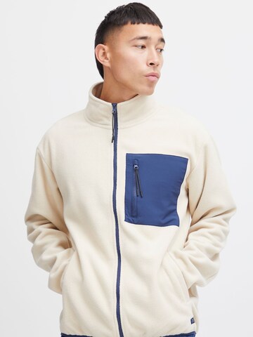 Veste en polaire BLEND en beige : devant