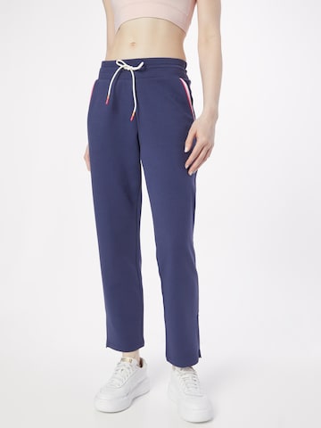 Regular Pantalon de sport ESPRIT en bleu : devant