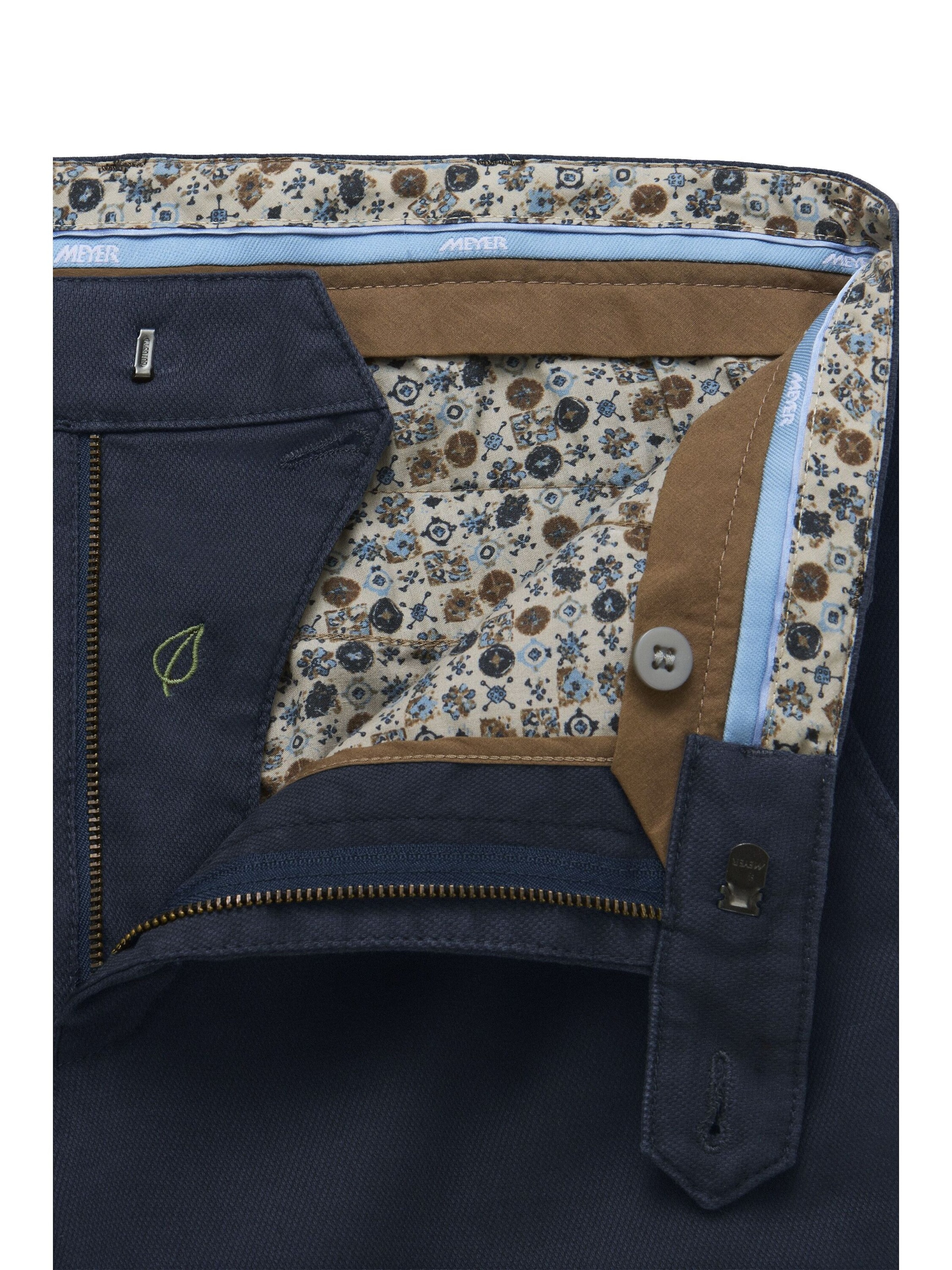 Regular Pantalon chino 'Bonn 2-5627' MEYER en bleu