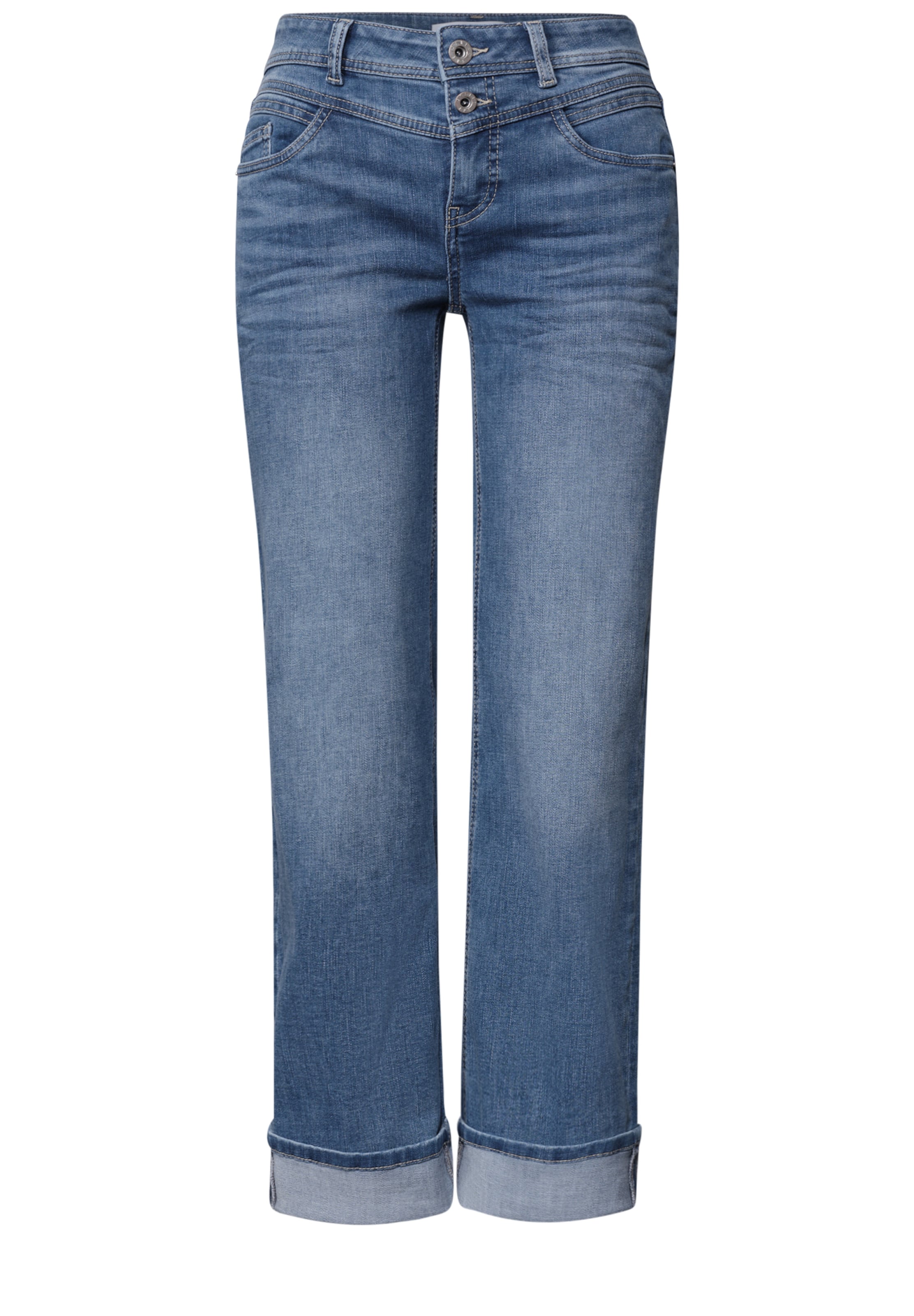 STREET ONE regular Jeans 'Amalia' i blå: forside