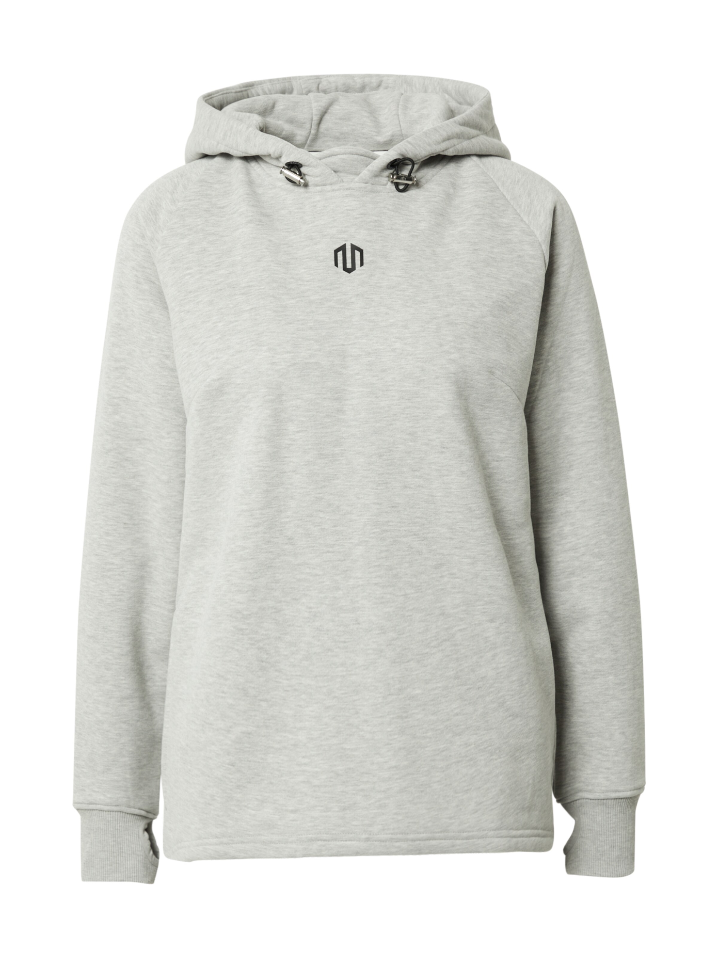 MOROTAI - Sweatshirt de desporto 'Naka' em cinzento: frente