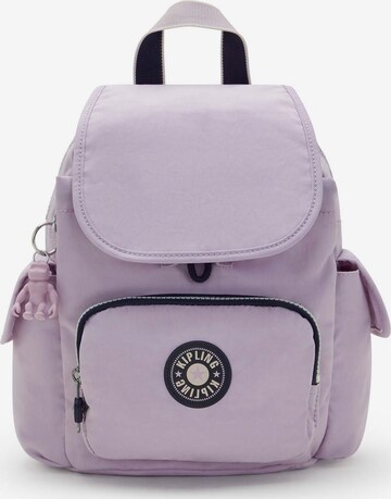 KIPLING Backpack in Purple: front