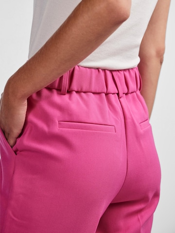 Y.A.S Regular Панталон с ръб 'LIKKA' в розово
