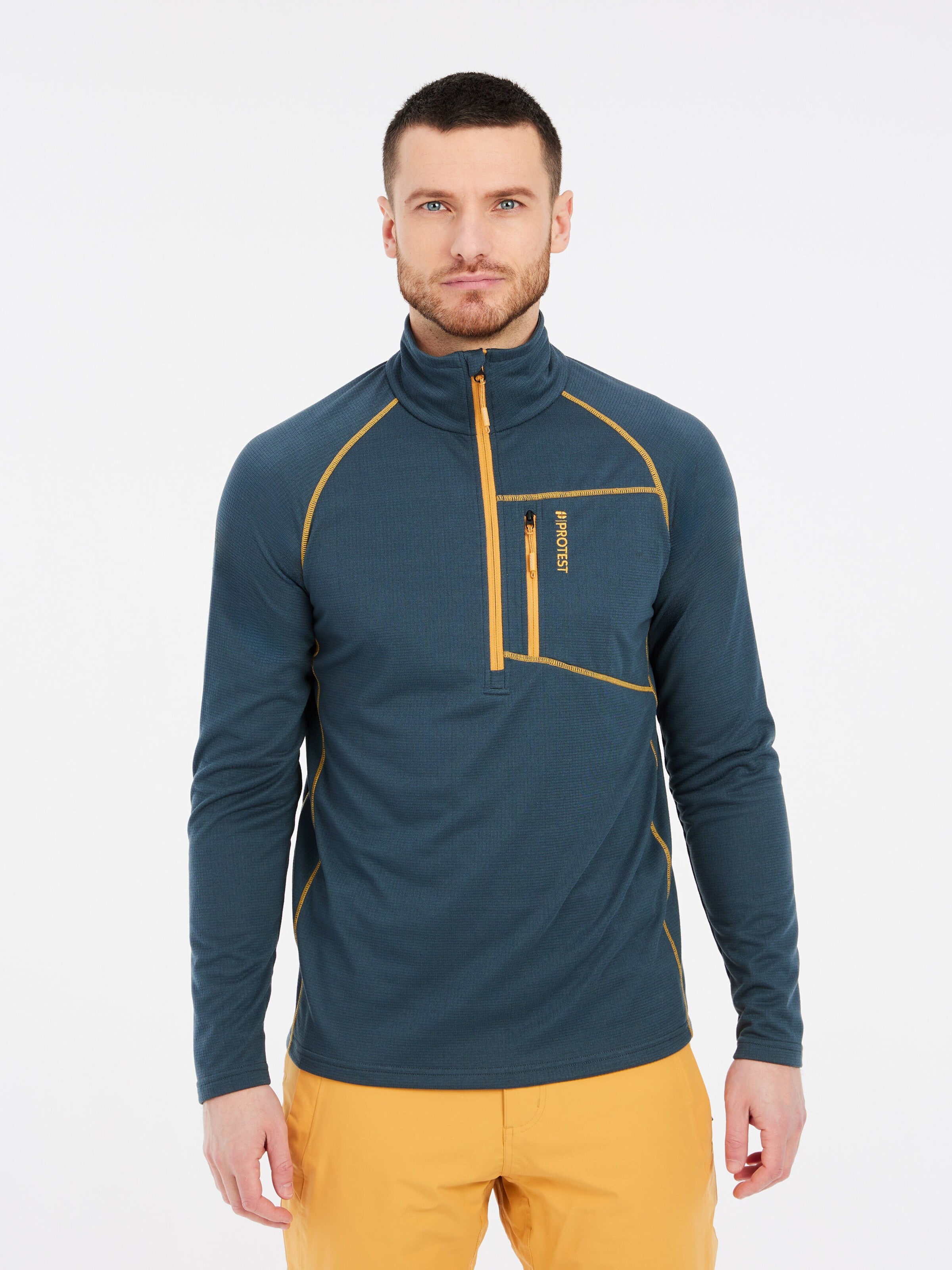 PROTEST Sportsweatshirt 'PRTKODY' in Blauw: voorkant