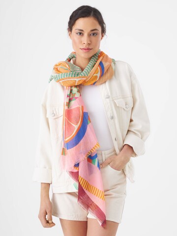 CODELLO Scarf in Orange: front
