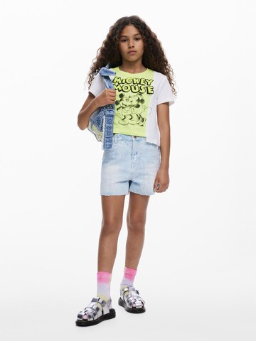 Desigual T-shirt i gul