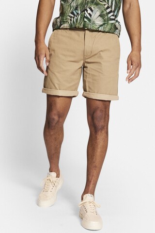 Redefined Rebel Regular Shorts 'Spring' in Beige: predná strana