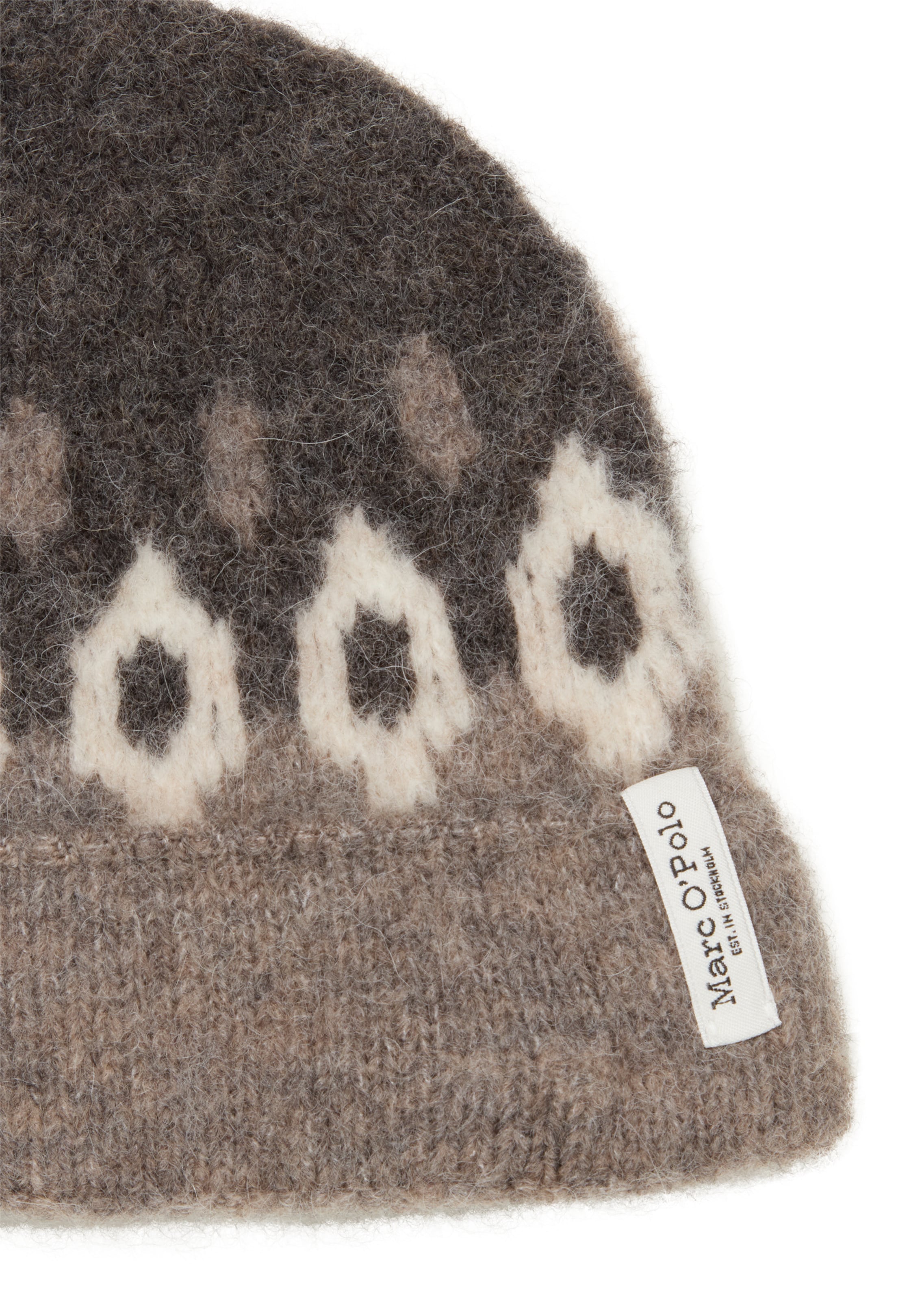 Marc O'Polo Muts in Beige: voorkant