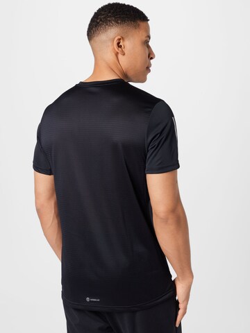 T-shirt fonctionnel 'Own The Run' ADIDAS SPORTSWEAR en noir