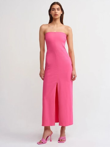 Robe Dilvin en rose : devant