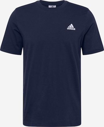 ADIDAS SPORTSWEAR Performance Shirt 'Essentials' in Blue: front