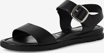 Tamaris Sandale in Schwarz: Vorderseite