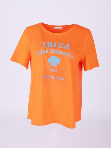 Fraternel Shirt 'Ibiza' in Orange: front