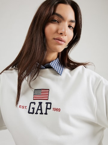 GAP Sweatshirt in Weiß