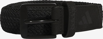 ADIDAS PERFORMANCE - Cinturón deportivo en negro: frente