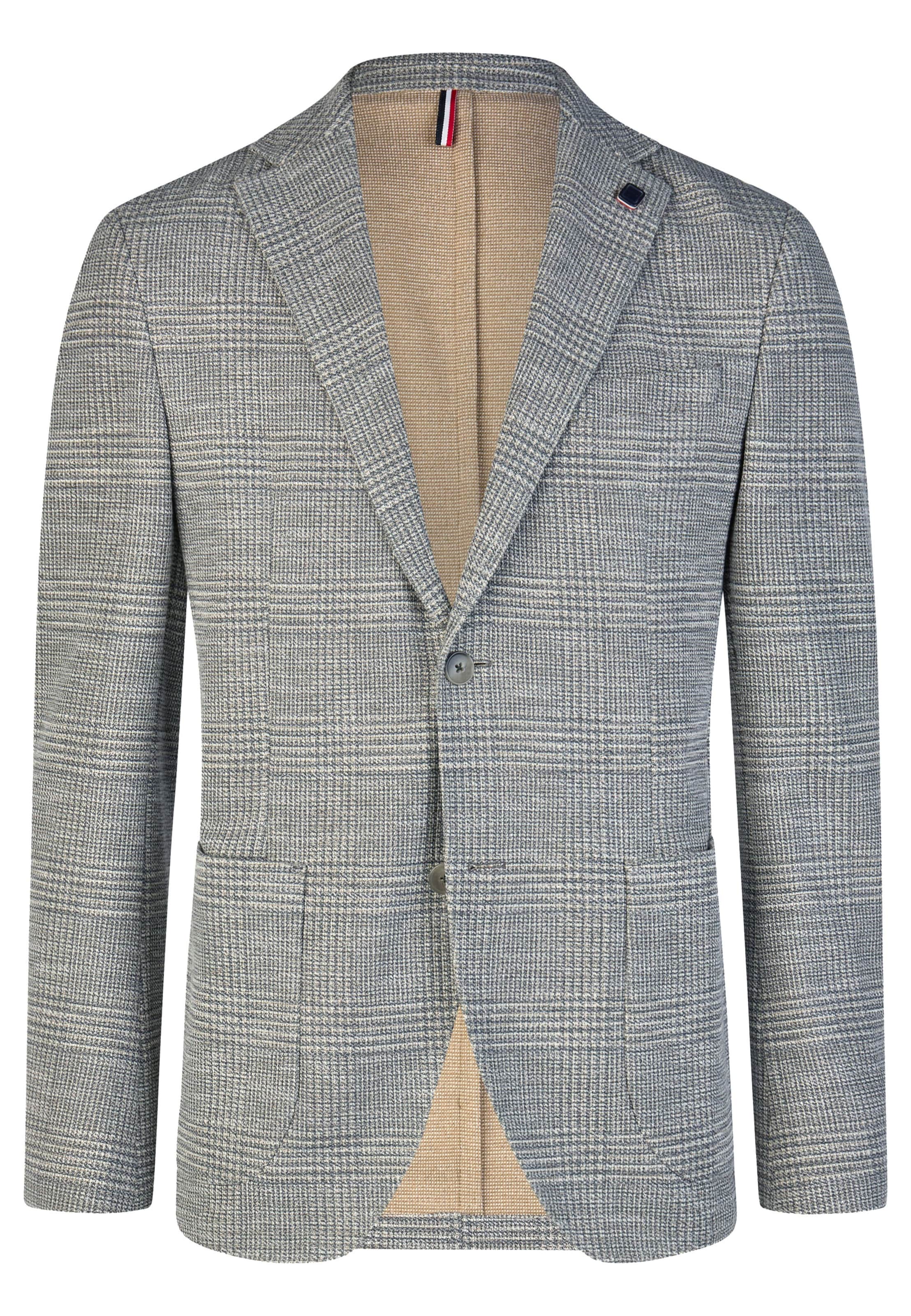 HECHTER PARIS Suit Jacket 'Modern Fit' in Grey: front