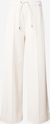 Wide leg Pantaloni 'Emaesa' di BOSS in bianco: frontale