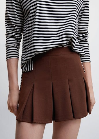 MANGO Skirt 'Lulu' in Brown