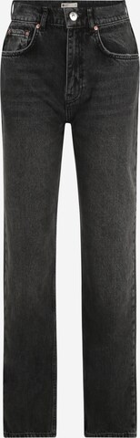 Gina Tricot Tall Regular Jeans in Zwart: voorkant