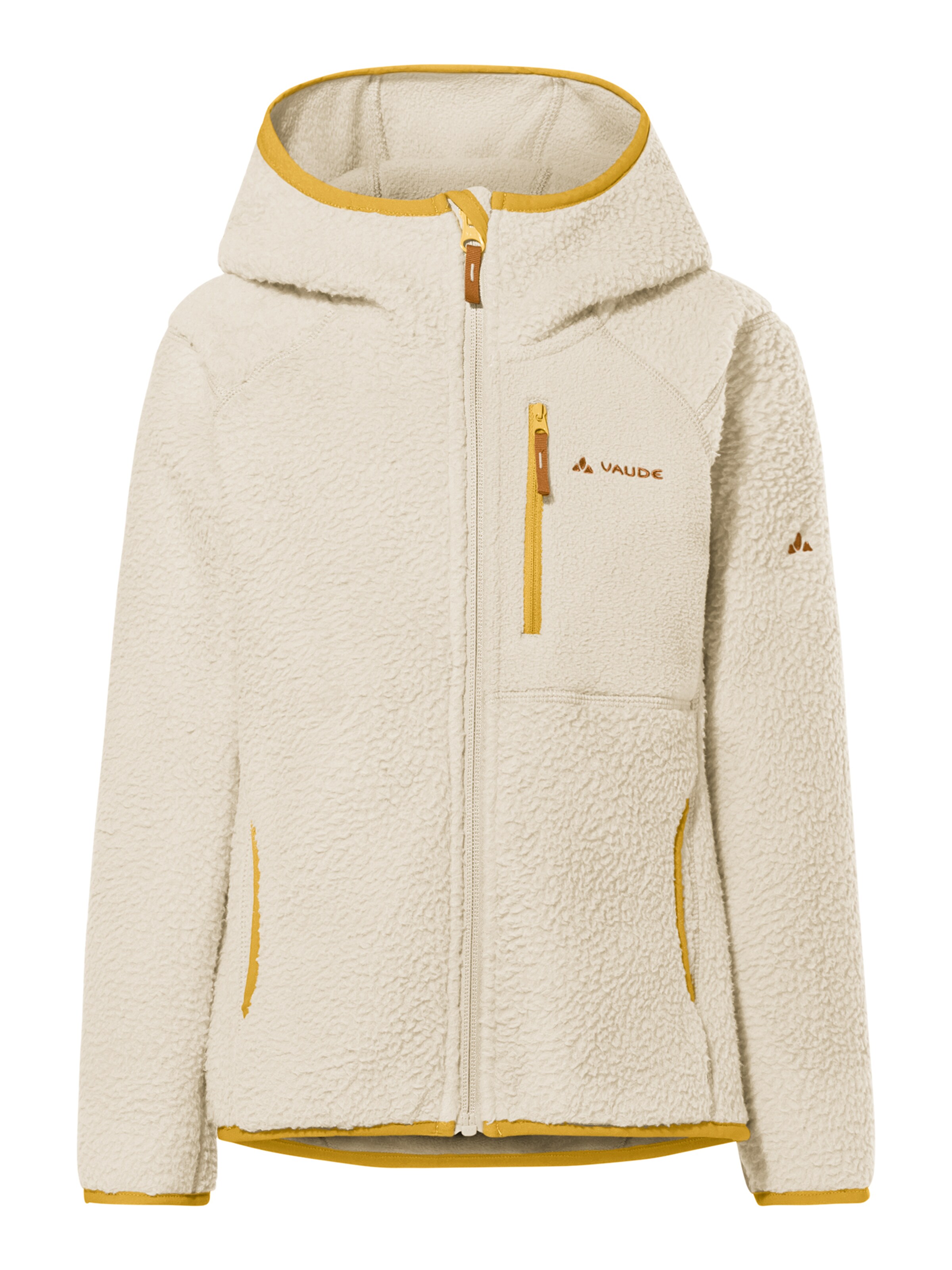 VAUDE Funktionsfleecejacke 'Torridon' in Beige: Vorderseite