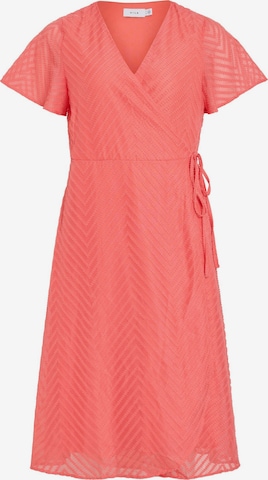 VILA Jurk in Oranje: voorkant
