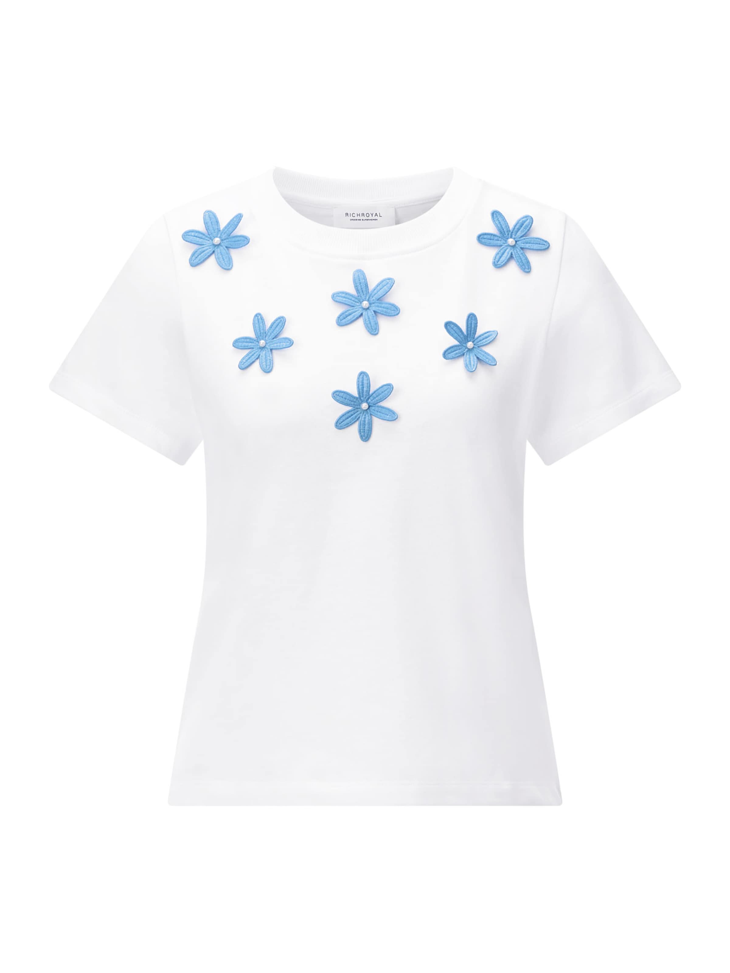 Rich & Royal Shirt in de kleur Wit, Productweergave