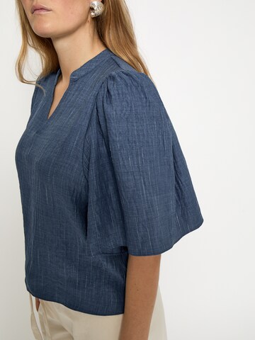 Peppercorn Top 'Gaby' in Blue