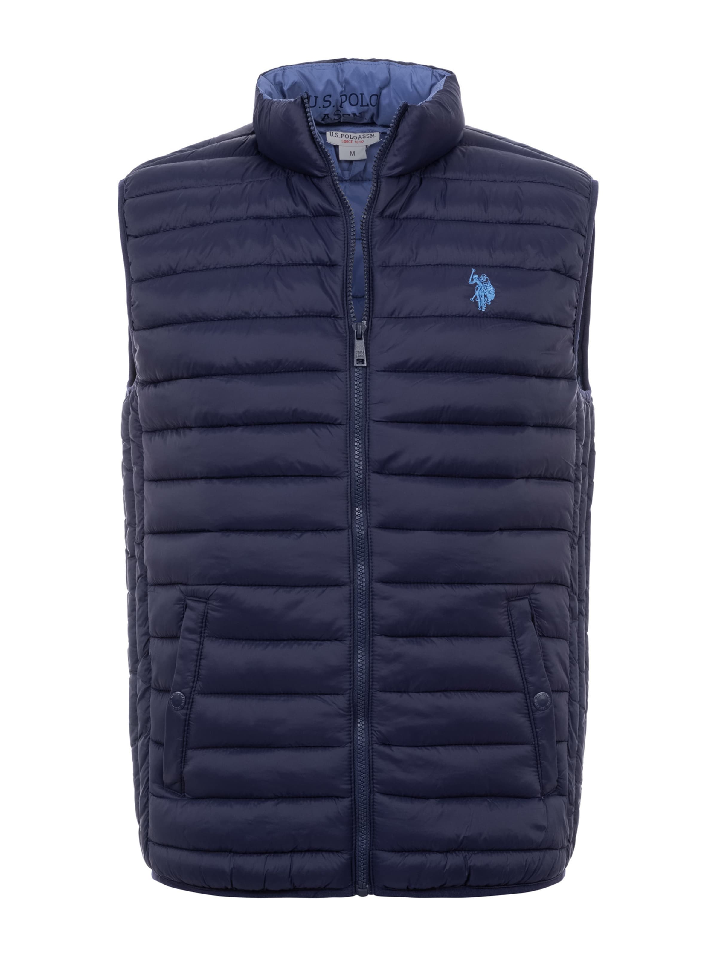 U.S. POLO ASSN. Vest in Blue: front