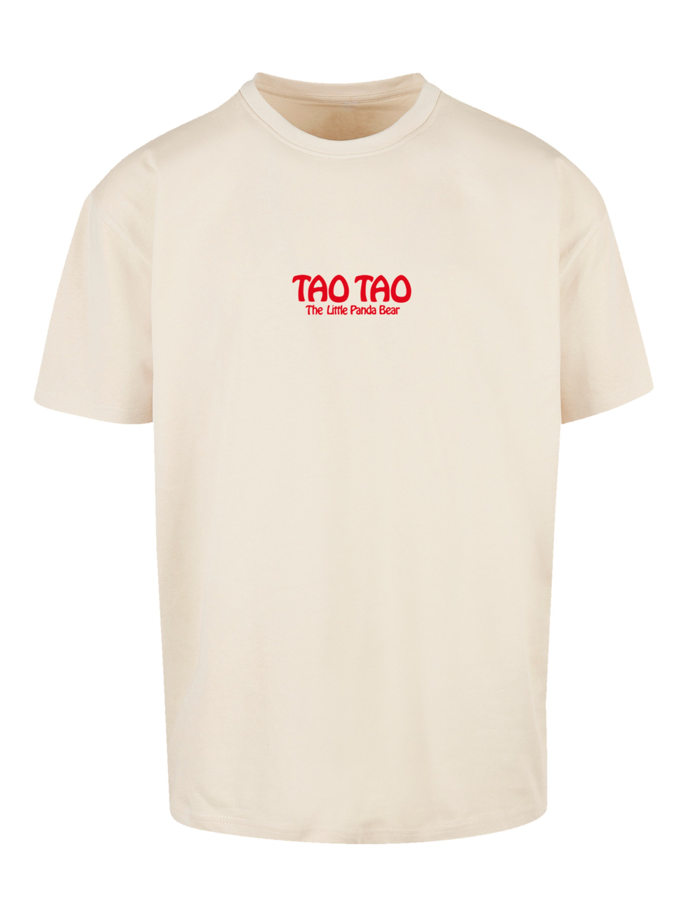 T-Shirt 'Tao Tao Heroes of Childhood' F4NT4STIC en beige : devant
