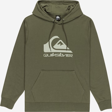 QUIKSILVER Sweatshirt 'Comp Logo' in Braun: Vorderseite