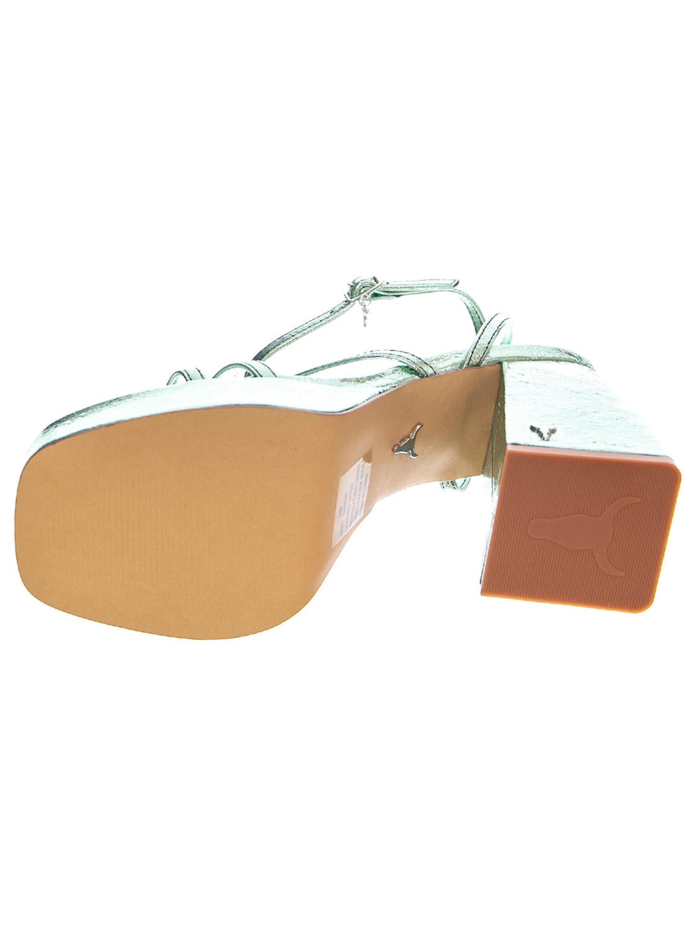 Windsor Smith Sandal 'CHARMS MINT CRINKLE FOIL MINT' in Green