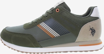 U.S. POLO ASSN. Sneakers in Green: front