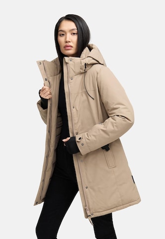 Manteau d’hiver 'Frostkuss 14' NAVAHOO en gris : devant