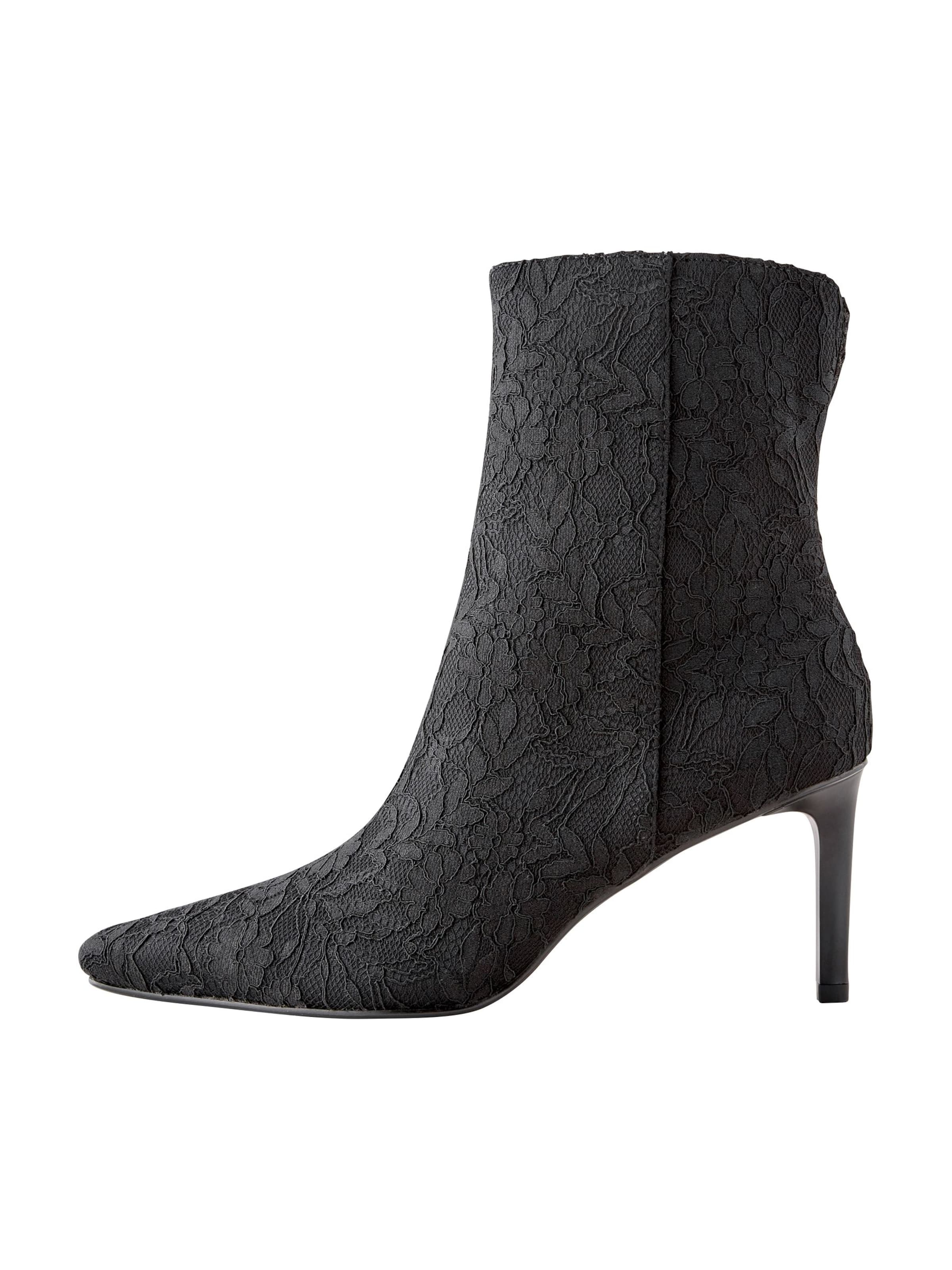 Next Stiefelette 'Forever Comfort' in Schwarz: Vorderseite
