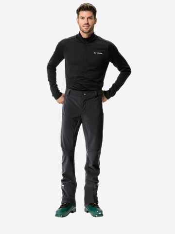 VAUDE Regular Outdoorbroek 'Larice IV' in Zwart