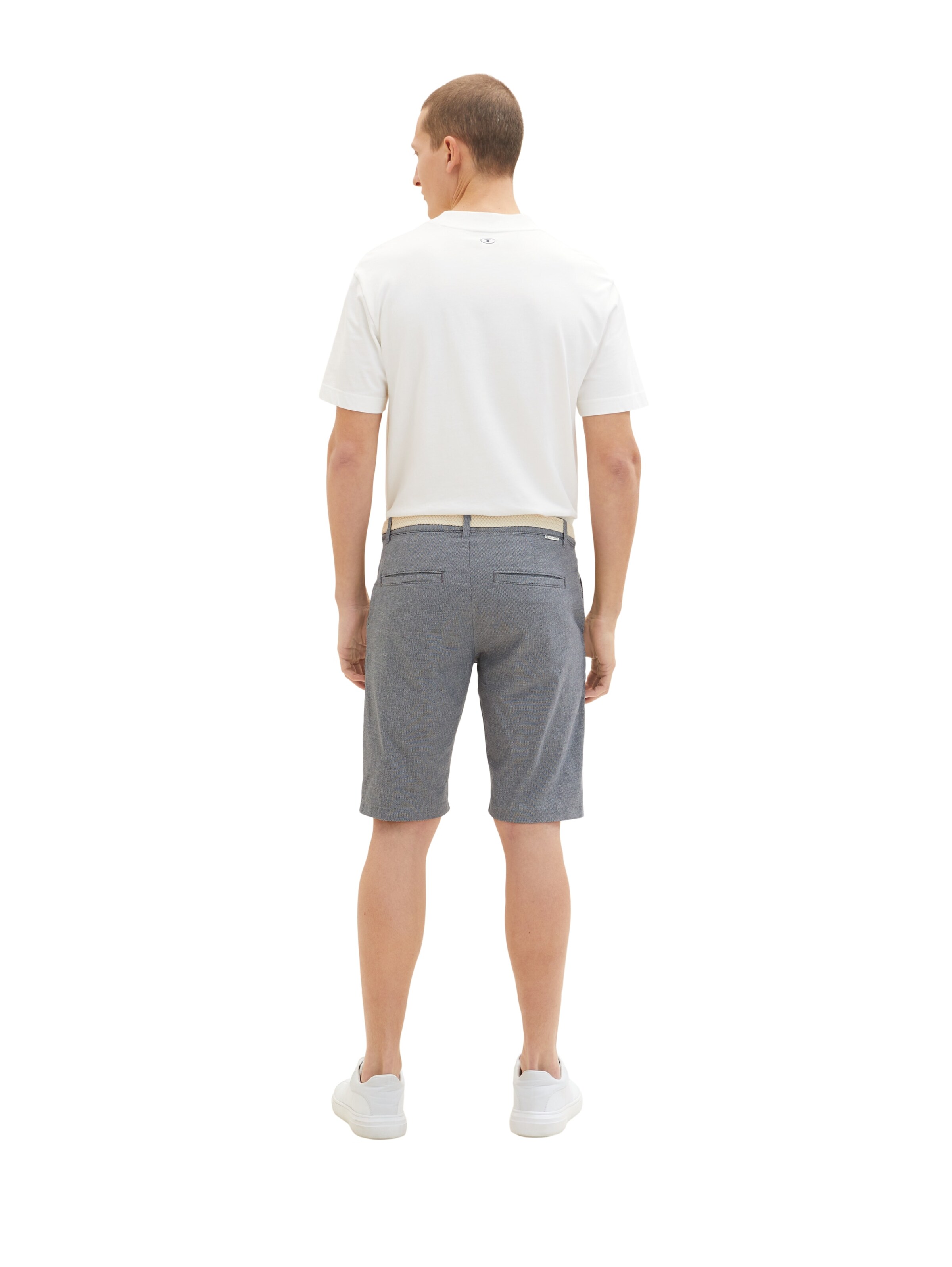 TOM TAILOR Slimfit Chino in Grijs