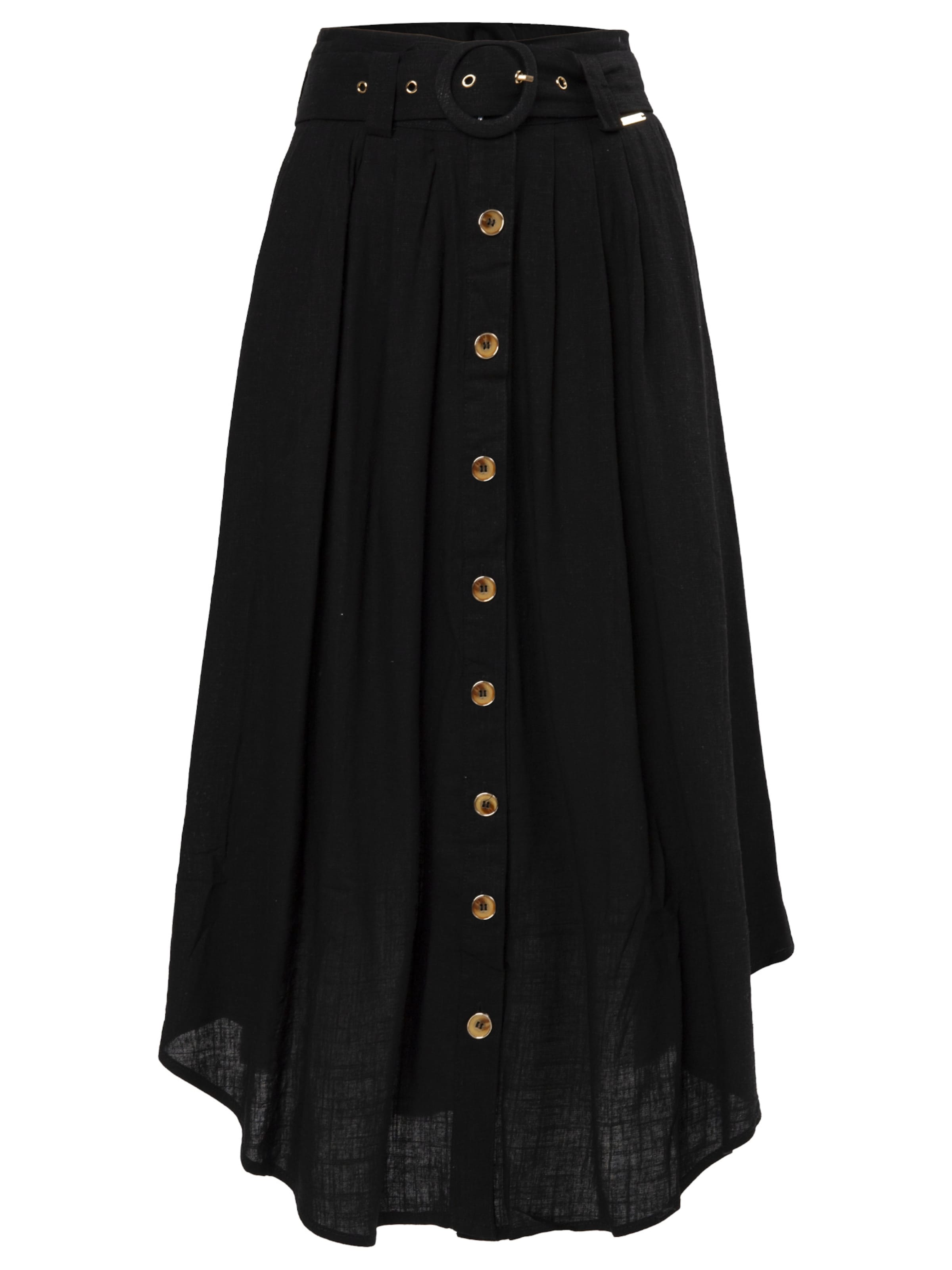 Influencer Rock in Schwarz: Vorderseite