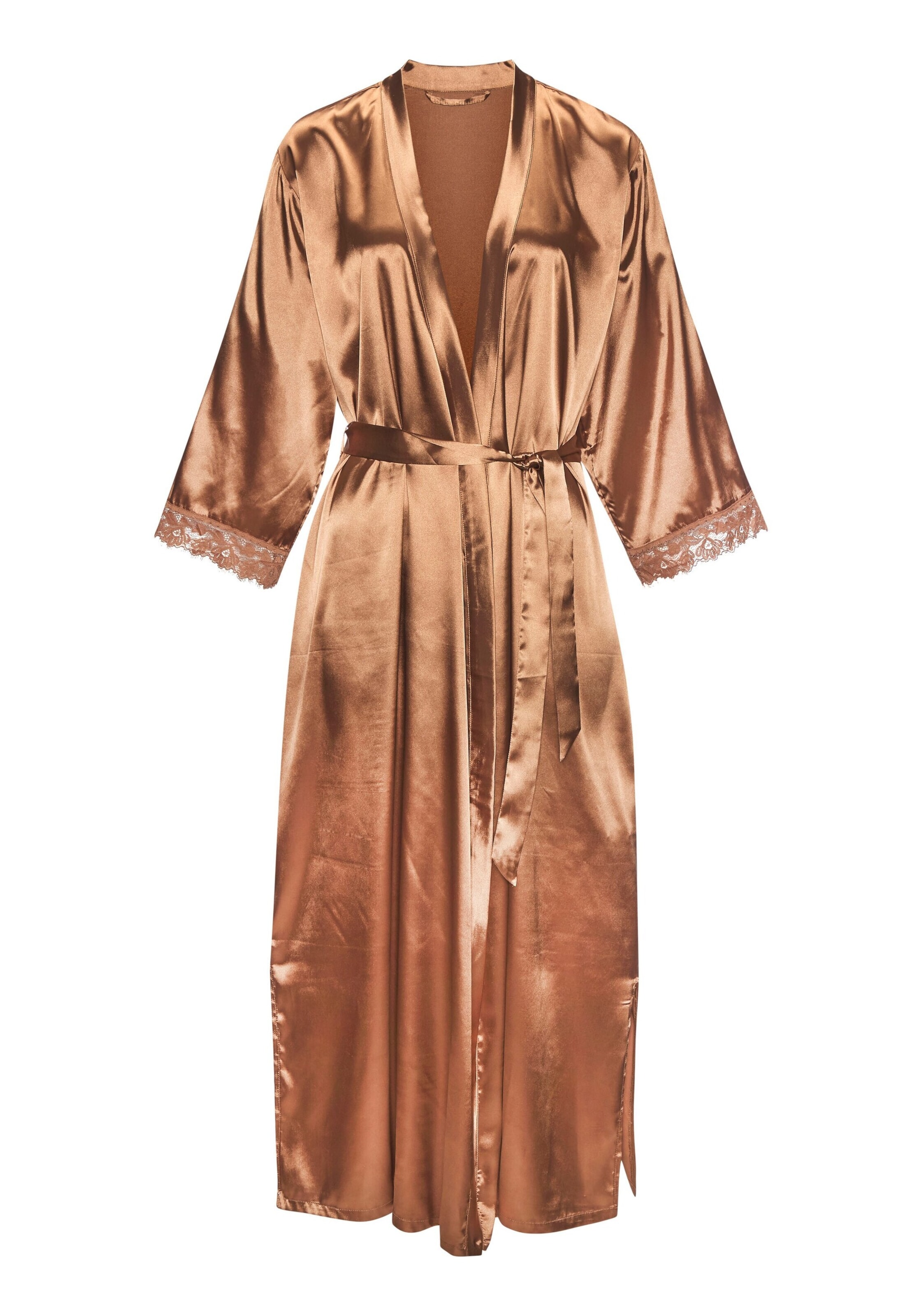 LASCANA - Bata para casa en bronce: frente