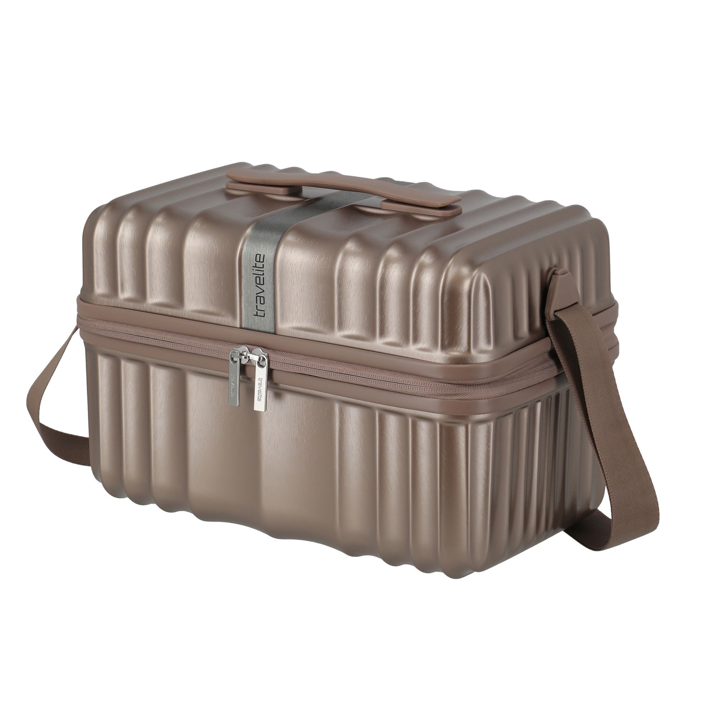 TRAVELITE Paros Beautycase 38 cm in Braun