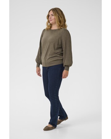 Pull-over 'KC loni' KAFFE CURVE en marron