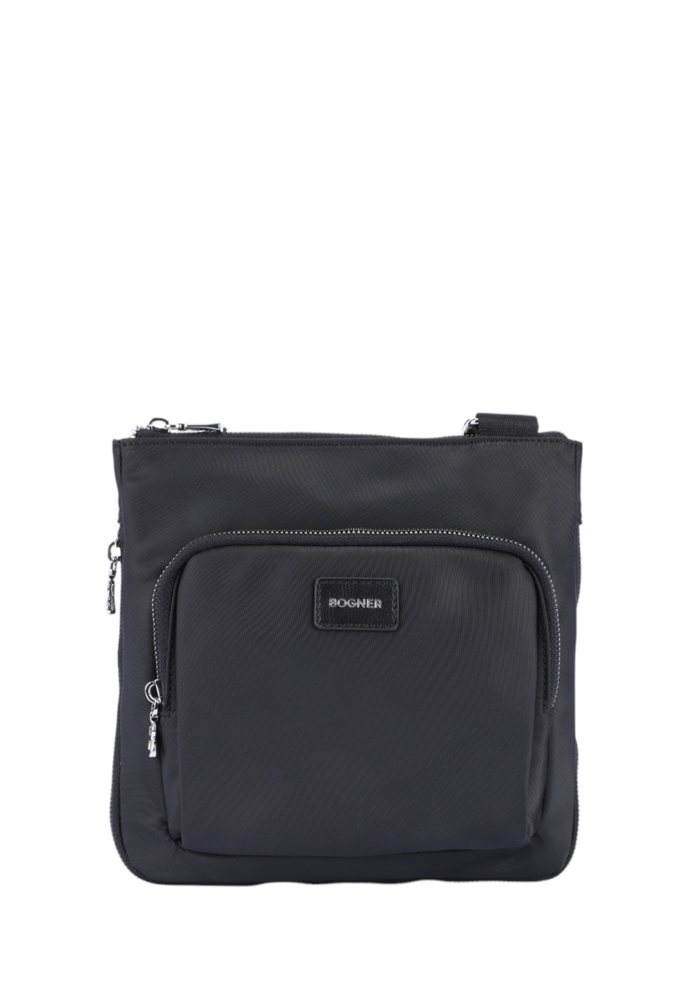 BOGNER - Mala de ombro 'Fully 1.0 Serena' em preto: frente