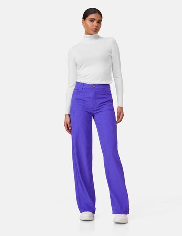 TAIFUN Wide Leg Hose in Lila