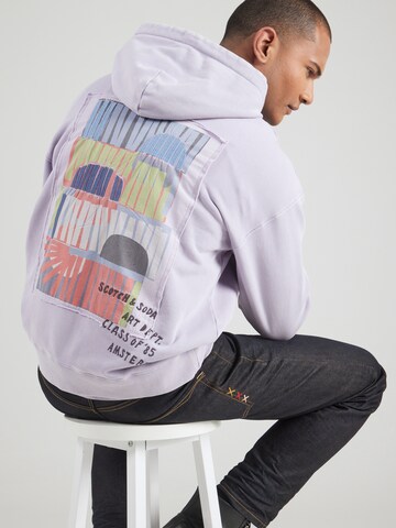 SCOTCH & SODA Sweatshirt in Lila: Vorderseite