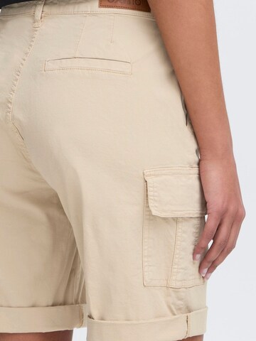 Oxmo - regular Pantalón cargo 'Chanice' en beige