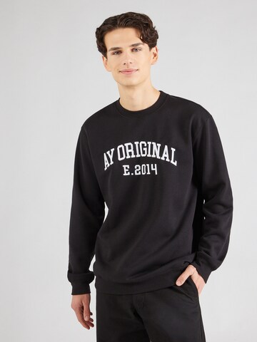 ABOUT YOU - Sudadera 'Pepe' en negro: frente