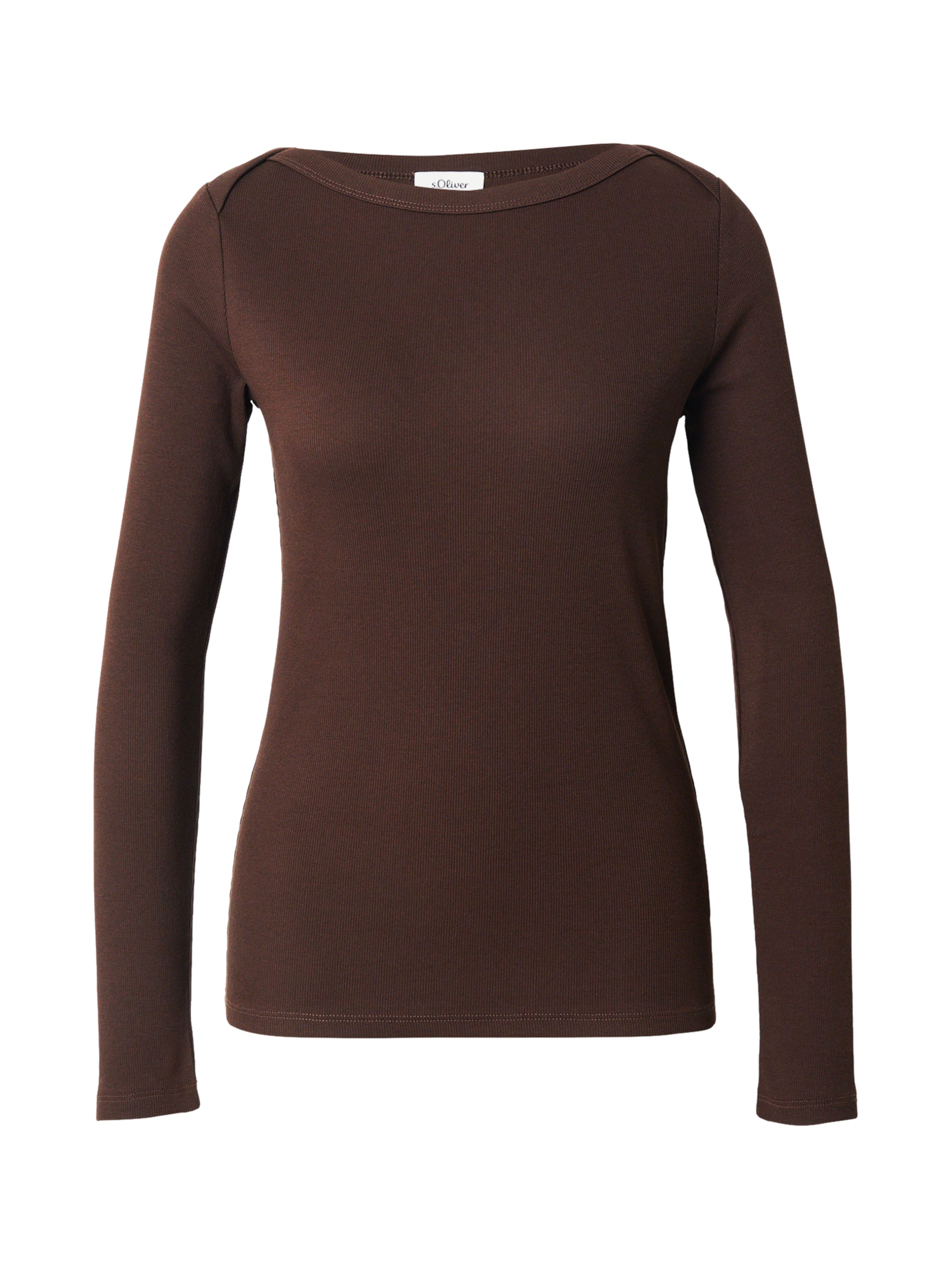 s.Oliver Футболка в Коричневый: спереди