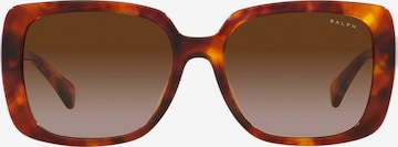 Ochelari de soare de la Ralph Lauren pe maro