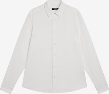 J.Lindeberg - Ajuste estrecho Camisa en blanco: frente